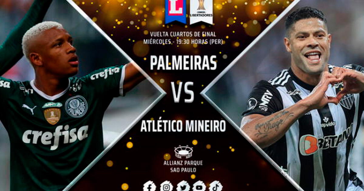 Palmeiras vs Atlético Mineiro resumen Copa Libertadores 2022