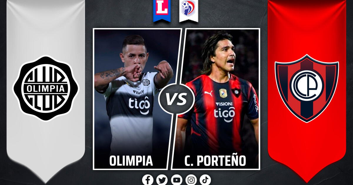 Olimpia vs Cerro Porteño EN VIVO por fútbol paraguayo minuto a minuto