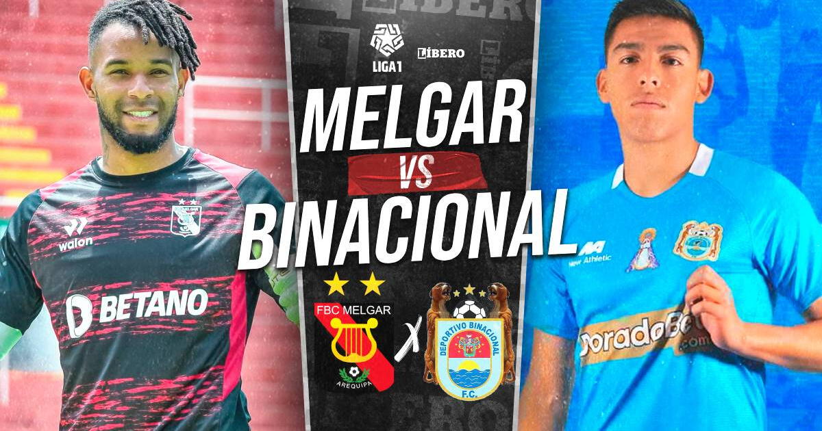 Melgar vs Binacional EN VIVO por Liga 1 transmisión del partido