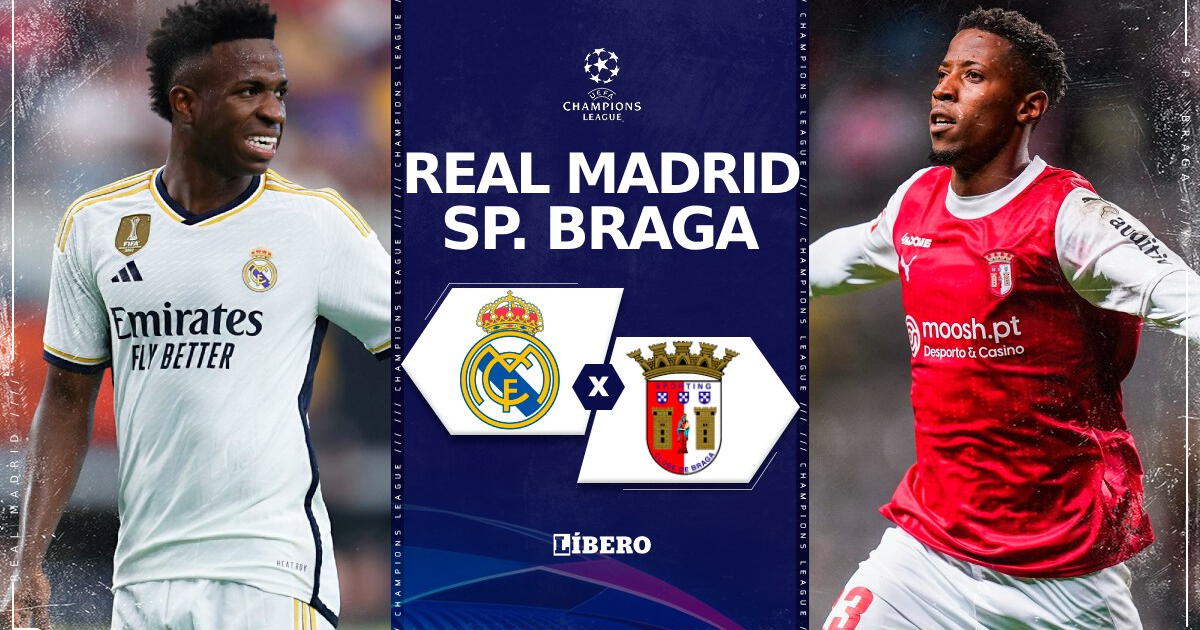 Real Madrid Vs Braga Por Champions League Resumen Del Partido