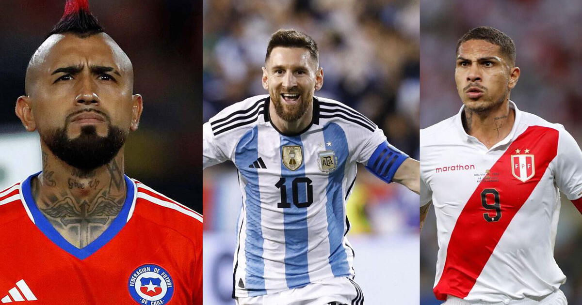 El fin de una era: Messi, Guerrero, Vidal y los jugadores que no terminarían las eliminatorias