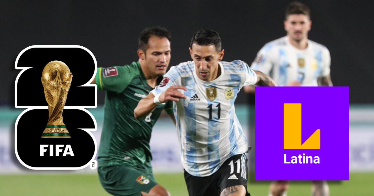 Latina TV anunció que transmitirá el Bolivia vs. Argentina por las Eliminatorias 2026