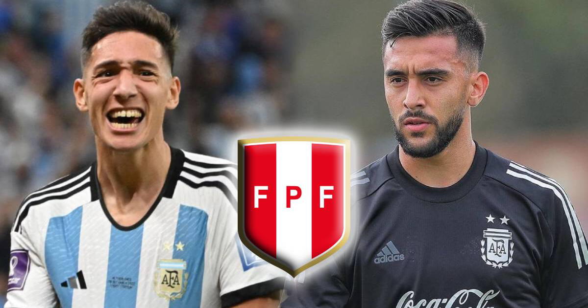 Nahuel Molina y Nicolás González son duda en Argentina ante Perú por Eliminatorias 2026