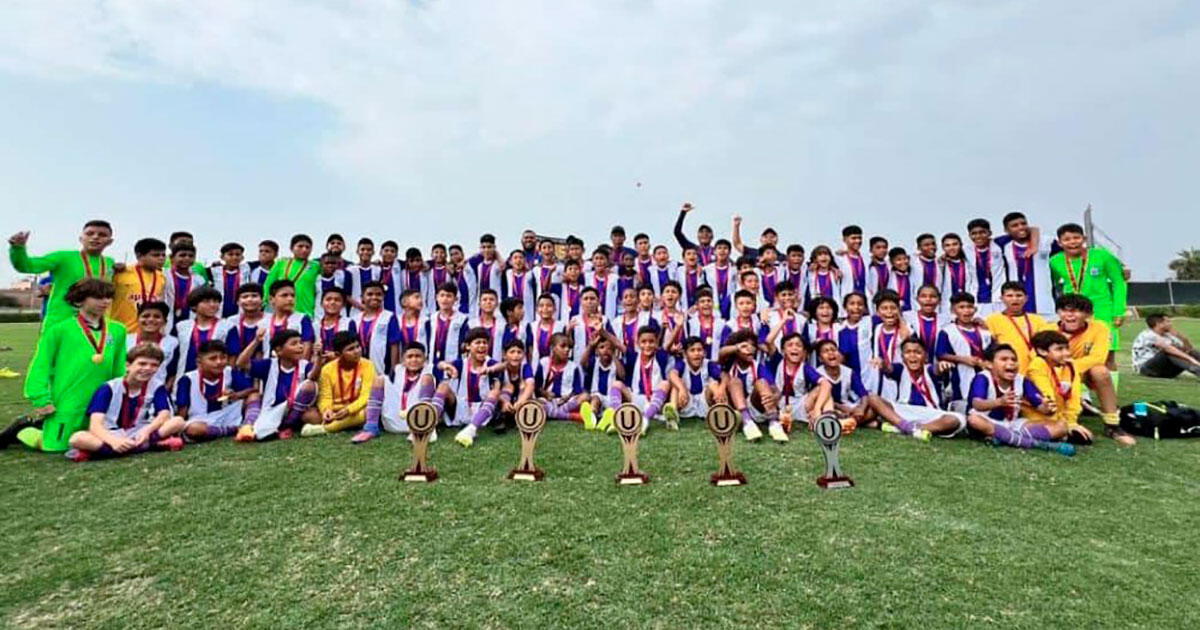 Alianza Lima ganó cuatro títulos de menores en la casa de Universitario