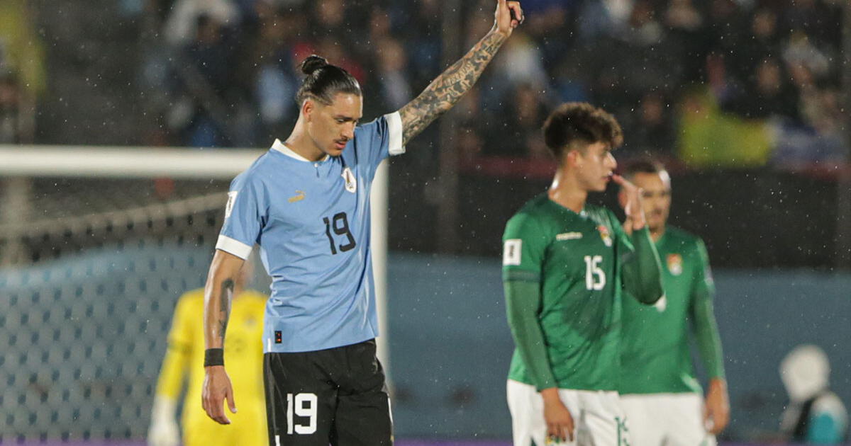 ¡Jugó para Perú! Uruguay goleó por 3-0 a Bolivia por la fecha 6 de las Eliminatorias