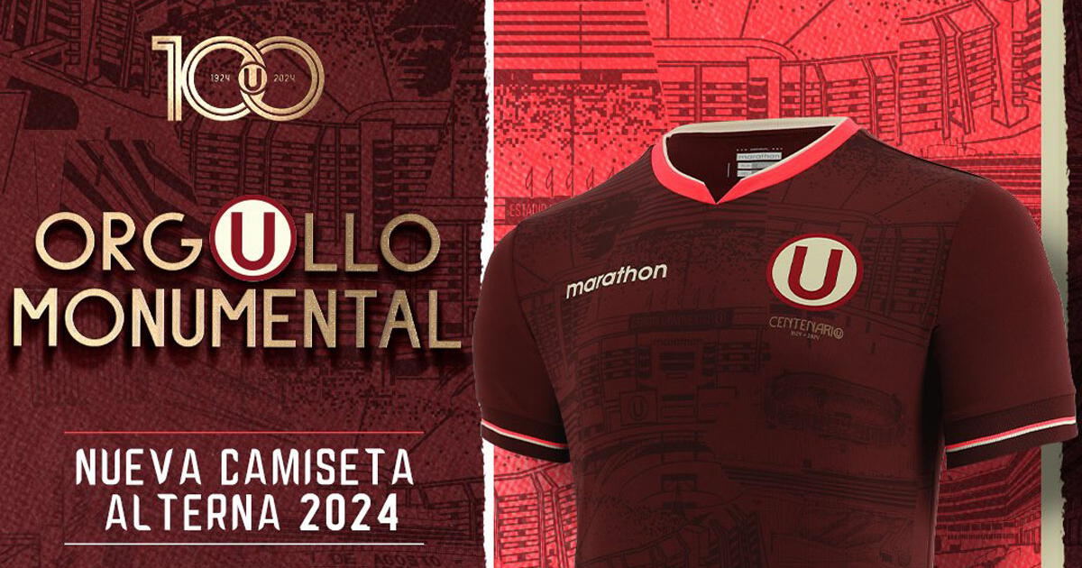 Universitario presentó su camiseta alterna para el centenario en homenaje al Estadio Monumental