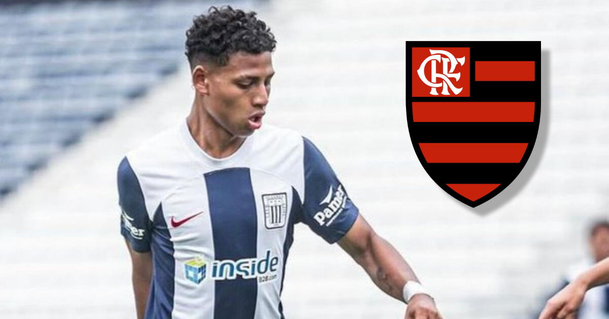 Potrillo de Alianza, Adriano Neciosup, viajó a Brasil para jugar en Flamengo: 