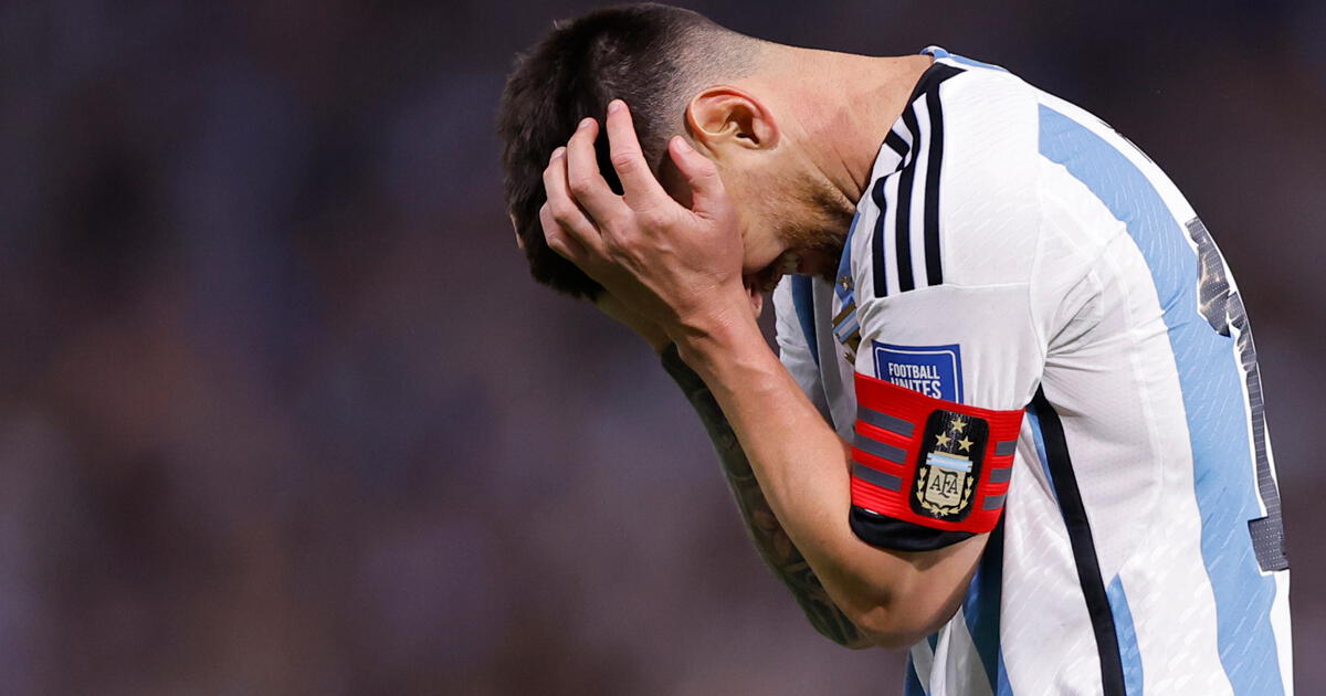 Messi y la TERRIBLE noticia para Argentina previo al duelo con Chile por Copa América