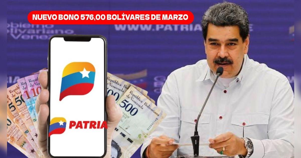 Nuevo Bono Patria 576,00 bolívares: revisa si eres beneficiario y cómo cobrar por el Sistema Patria