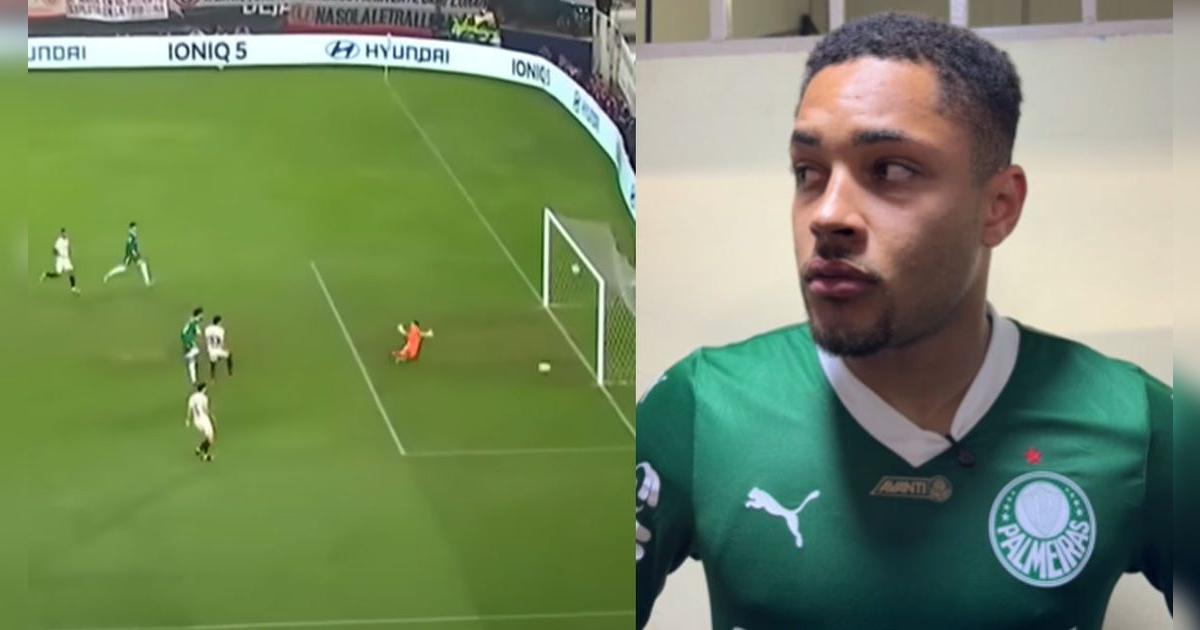 Vitor Roque, figura de Palmeiras, dio rotundo mensaje tras golear a Universitario: 