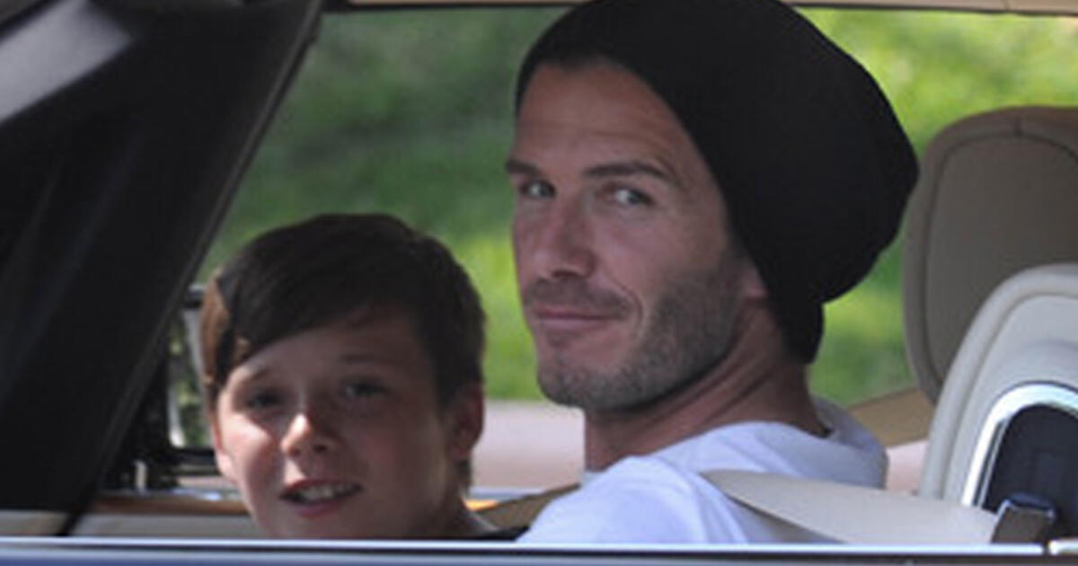 David Beckham Y Su Hijo Mayor Se Salvaron De Morir En Accidente