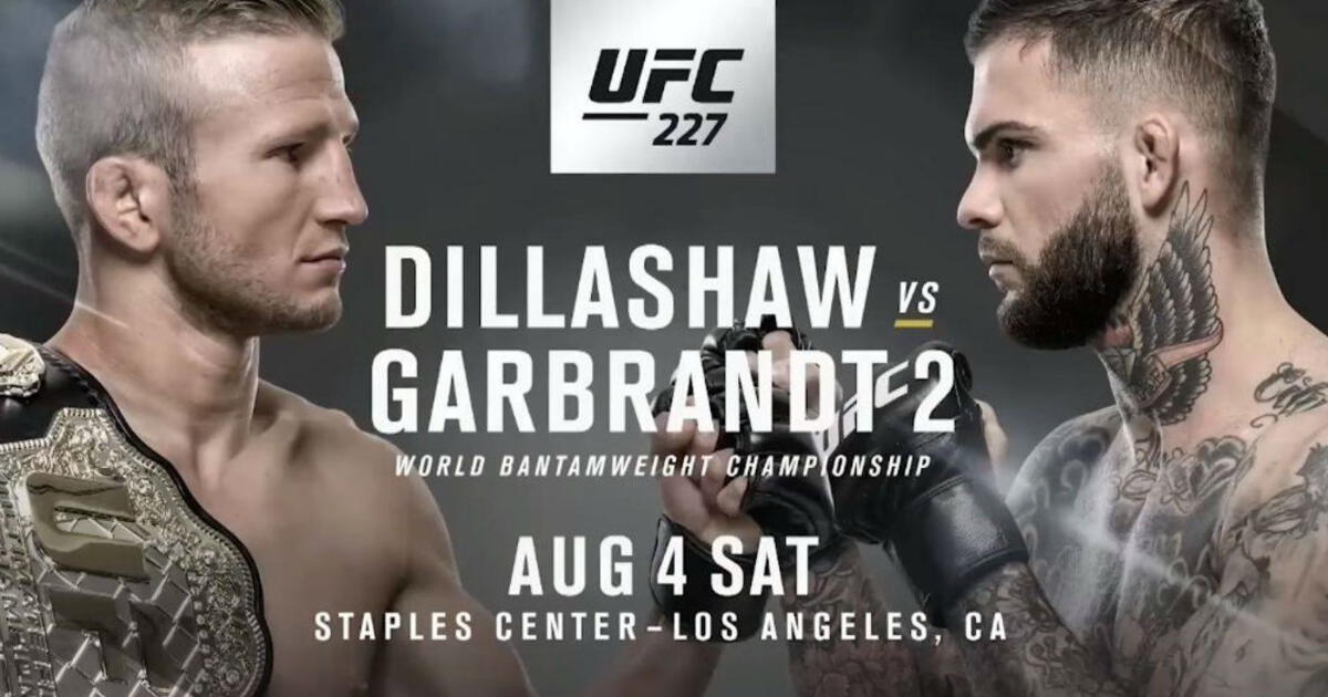 Ufc Tj Dillashaw Vence V A Tko A Cody Garbrandt Y Retiene El