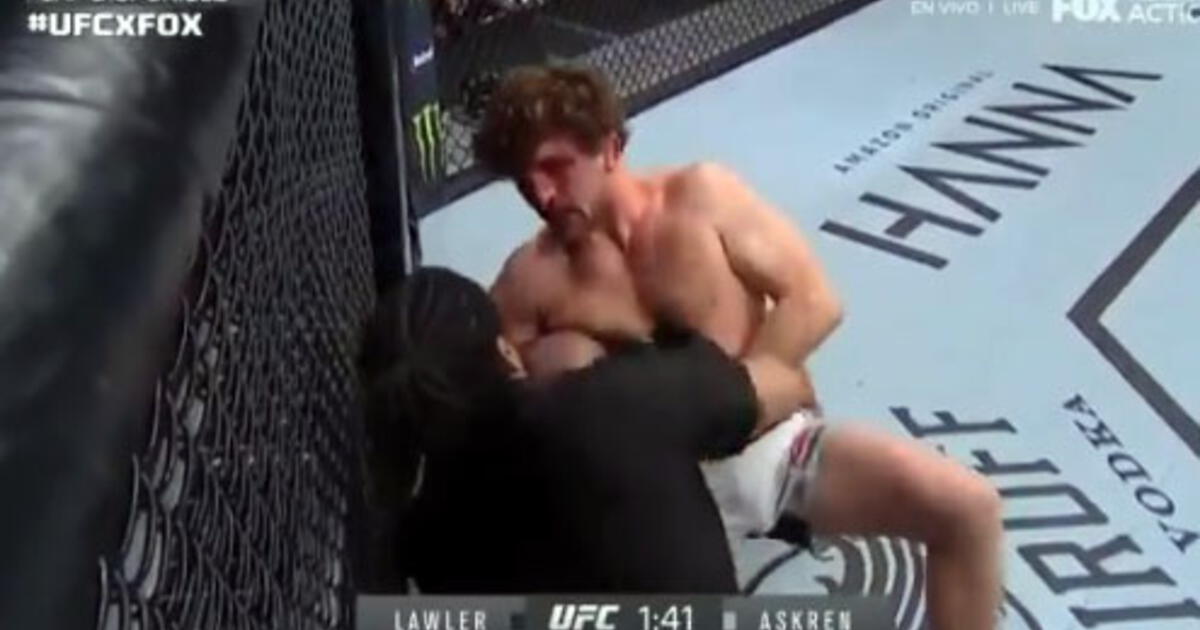 UFC 235 Baño de sangre Ben Askren sobrevive al castigo de Robbie