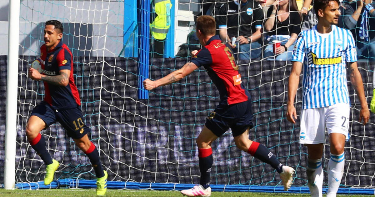 Sensacional Gol De Gianluca Lapadula Para Darle El Empate Al Genoa Por