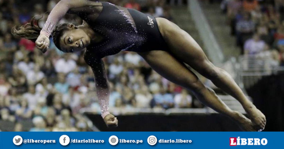 Hizo historia Simone Biles se convirtió en la primera mujer en hacer