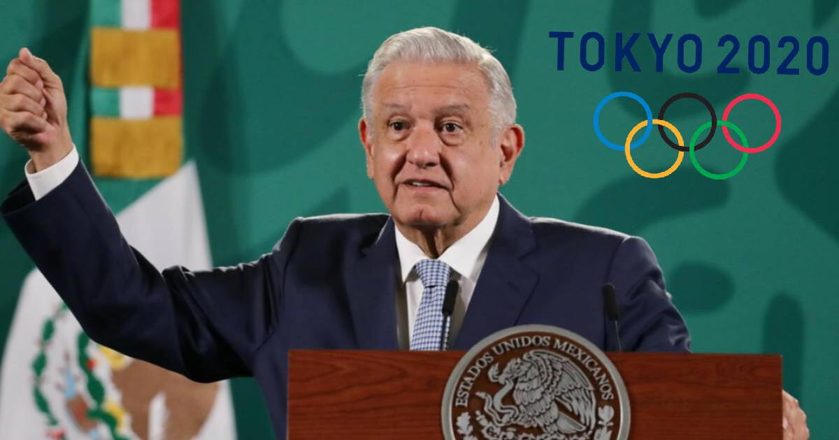 AMLO y su mensaje a los atletas mexicanos en Tokio 2020 Ánimo nos va