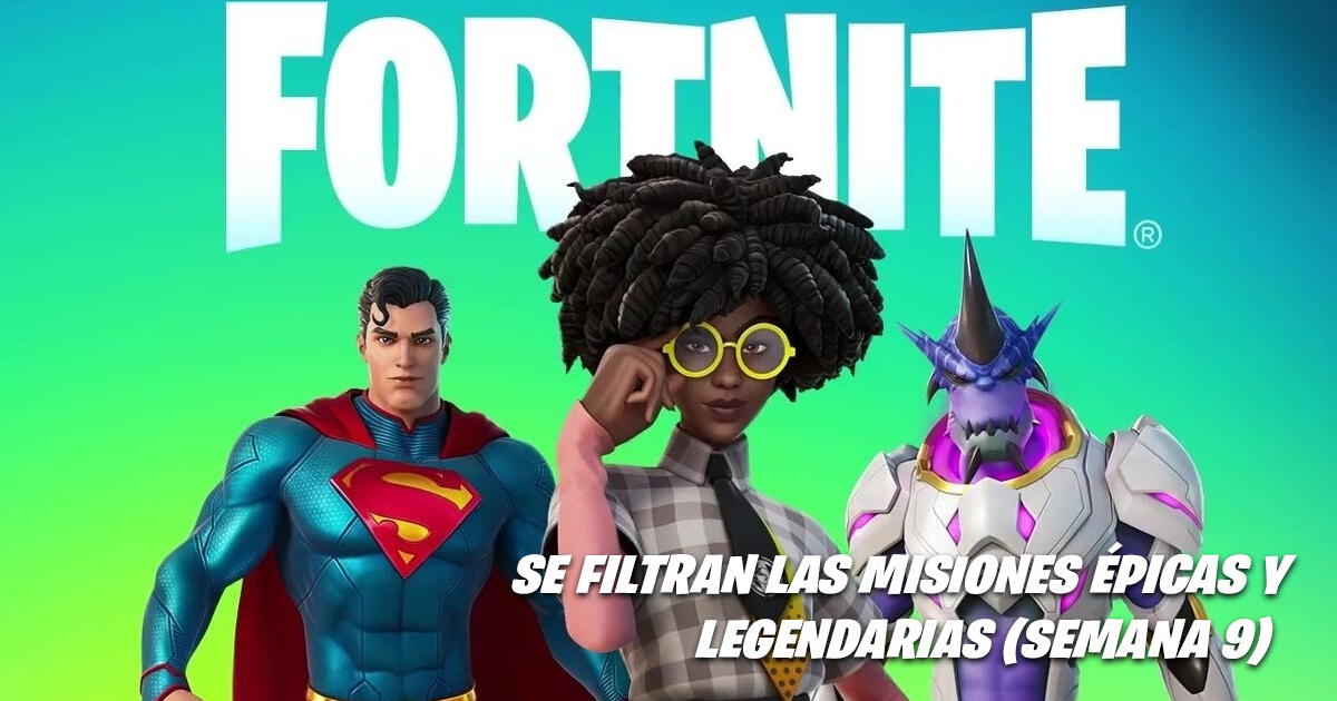 Fortnite Temporada 7 se filtran las misiones épicas y legendarias