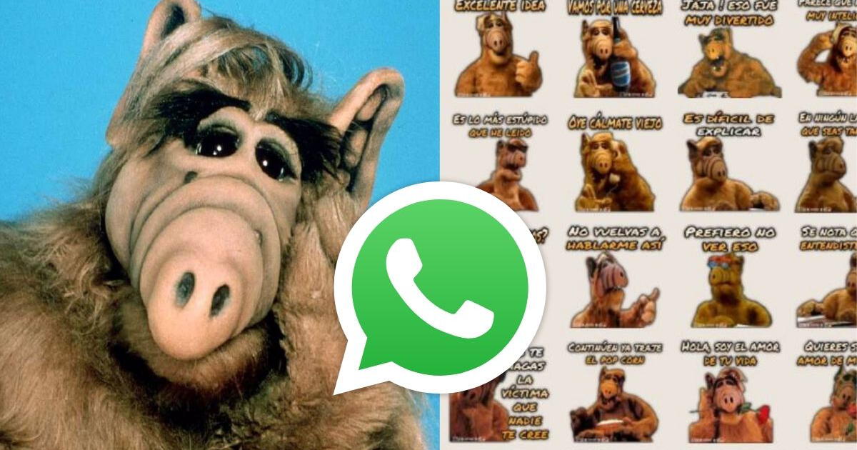 WhatsApp: GUÍA completa para tener los stickers de Alf gratis
