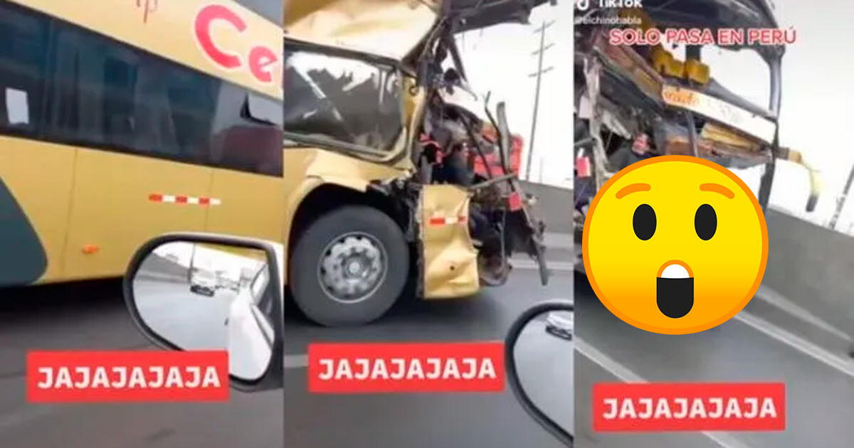 Viral Usuario Capt Bus Interprovincial Destrozado Circulando En