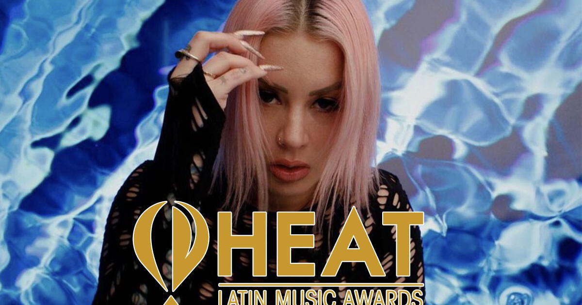 Leslie Shaw en los Premios Heat 2022 Cuántas nominaciones tiene la