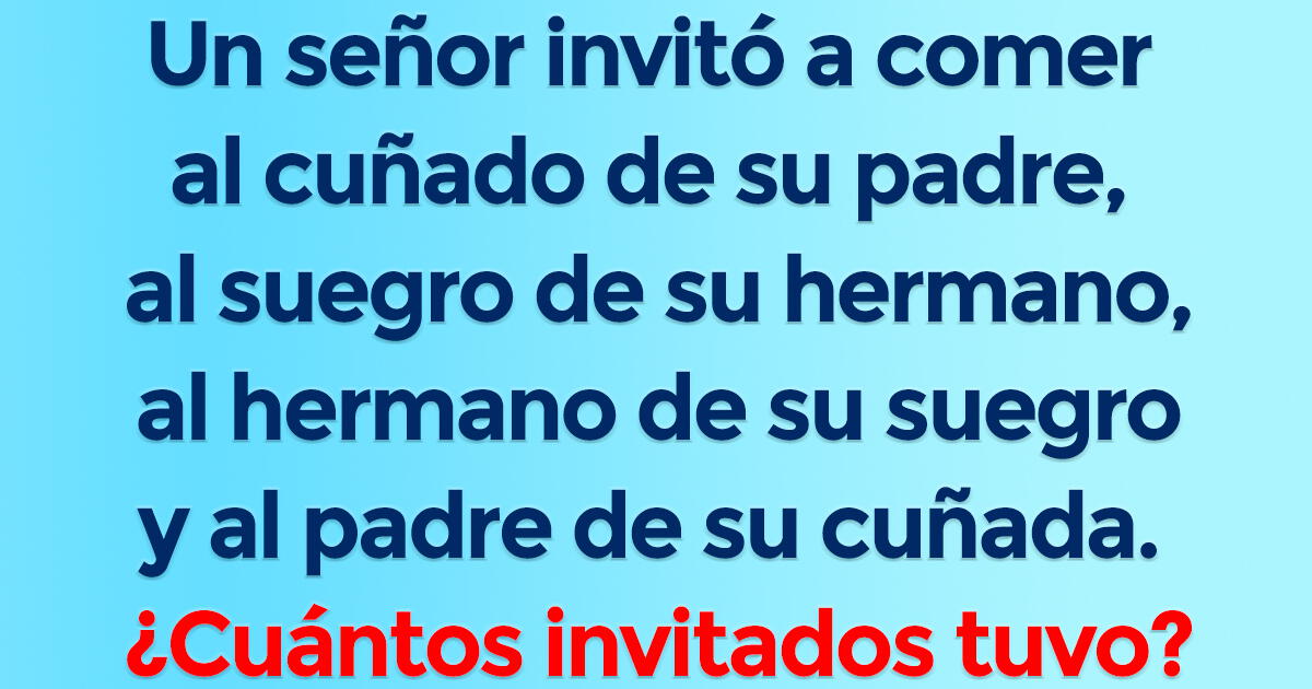 Cuántos invitados tuvo Desafía tu mente y supera este acertijo que