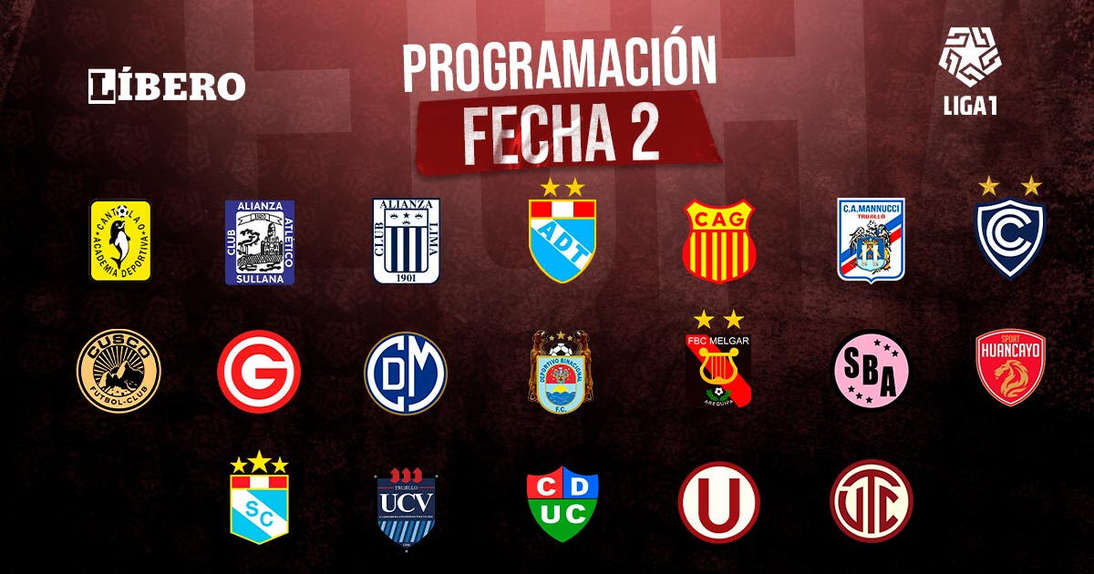 Liga 1 2023: programación, horarios y canales para ver la fecha 2 del Torneo Clausura