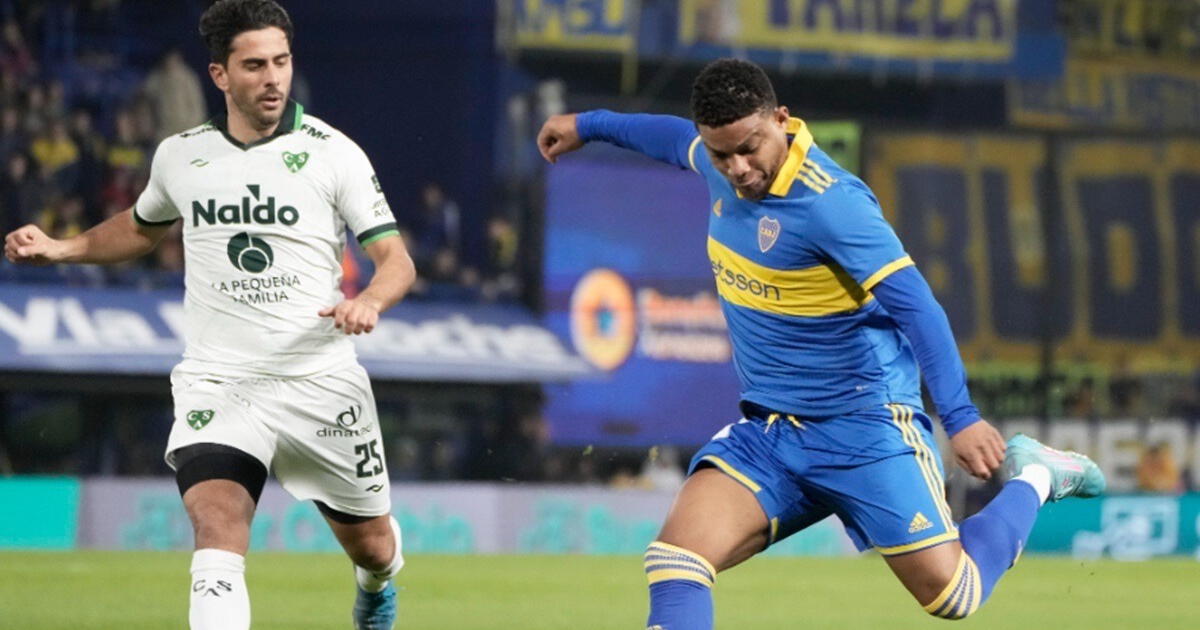 Boca Juniors doblegó 2-0 a Sarmiento por la fecha 22 de la Liga Profesional