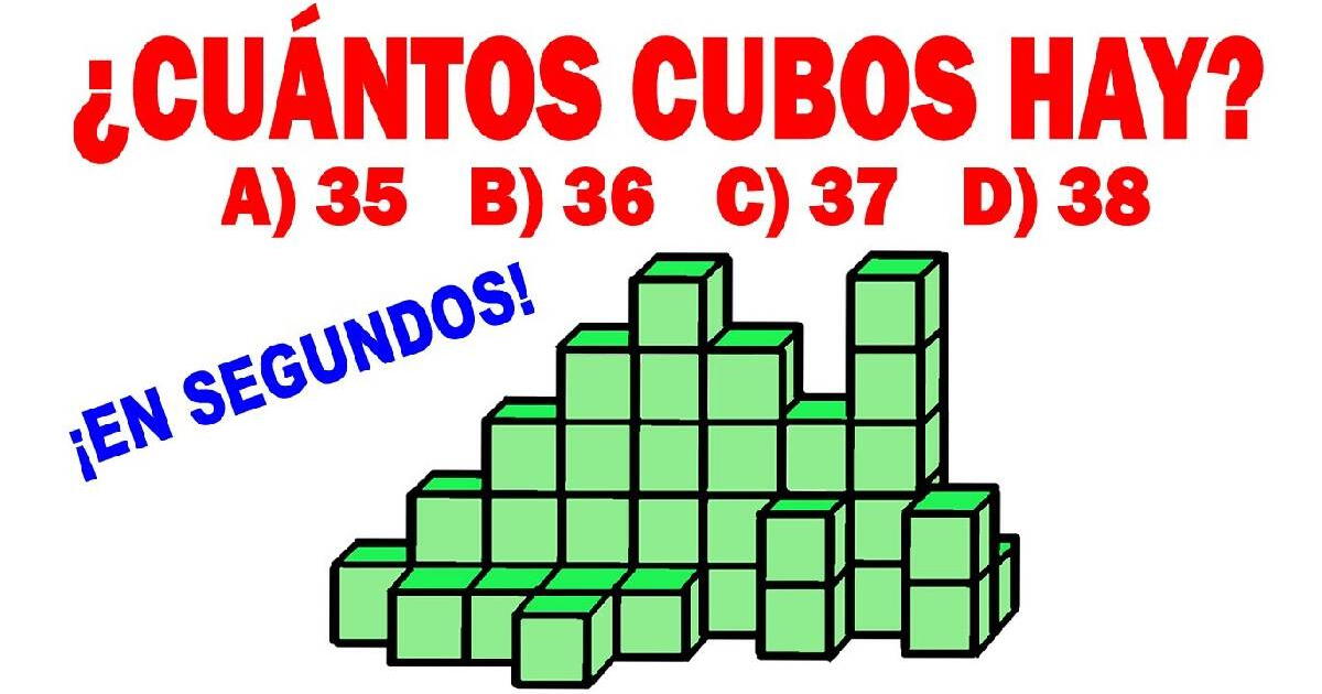 ¡Descubre la verdad del caso! Encontrar la cantidad de cubos aquí será tu tarea más extrema