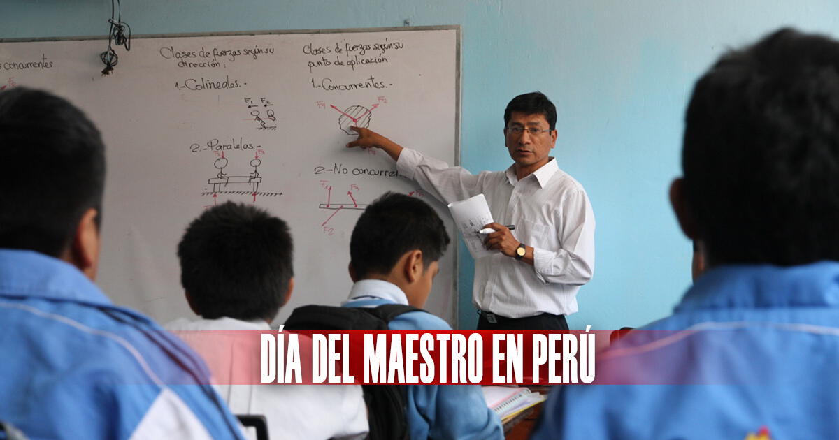 Día del Maestro: ¿El día jueves 6 de julio es feriado en Perú?