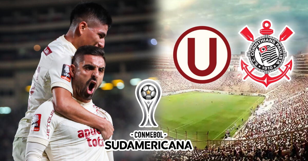 ¿Dónde y en qué estadio jugará Universitario vs Corinthians por Copa Sudamericana?