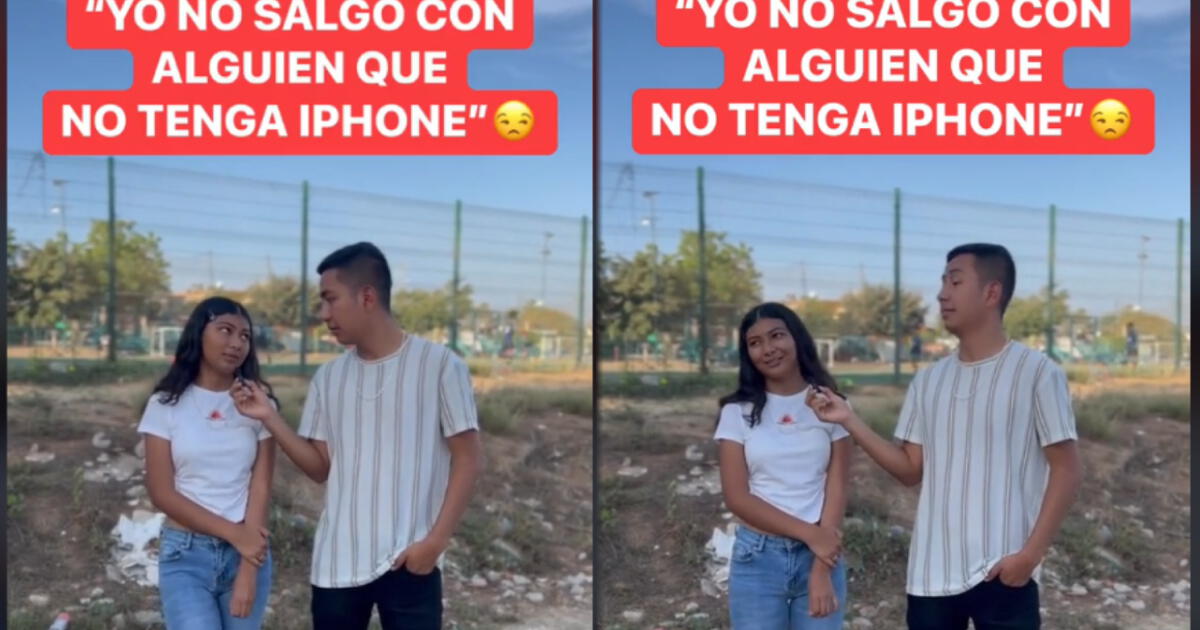 Joven confiesa que no saldría con alguien que no tenga un Iphone 14 y se vuelve viral