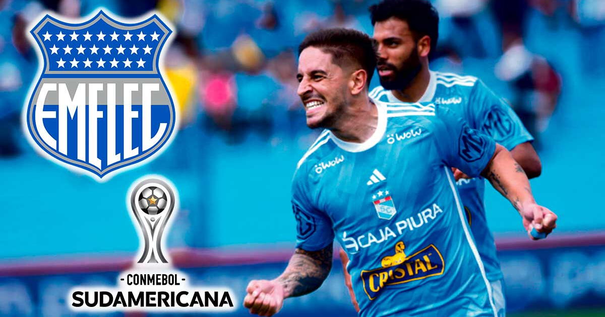 Canal confirmado para ver Sporting Cristal vs. Emelec por la Copa Sudamericana