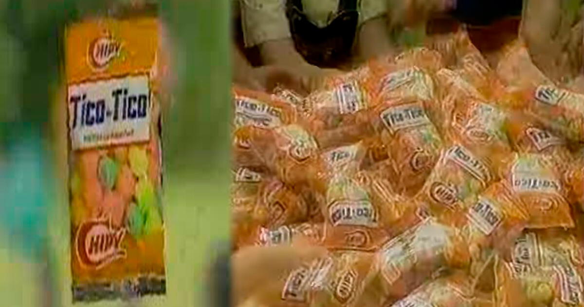 ¿Qué sucedió con la golosina Tico Tico? Fritura infaltable en fiestas infantiles de los 90'