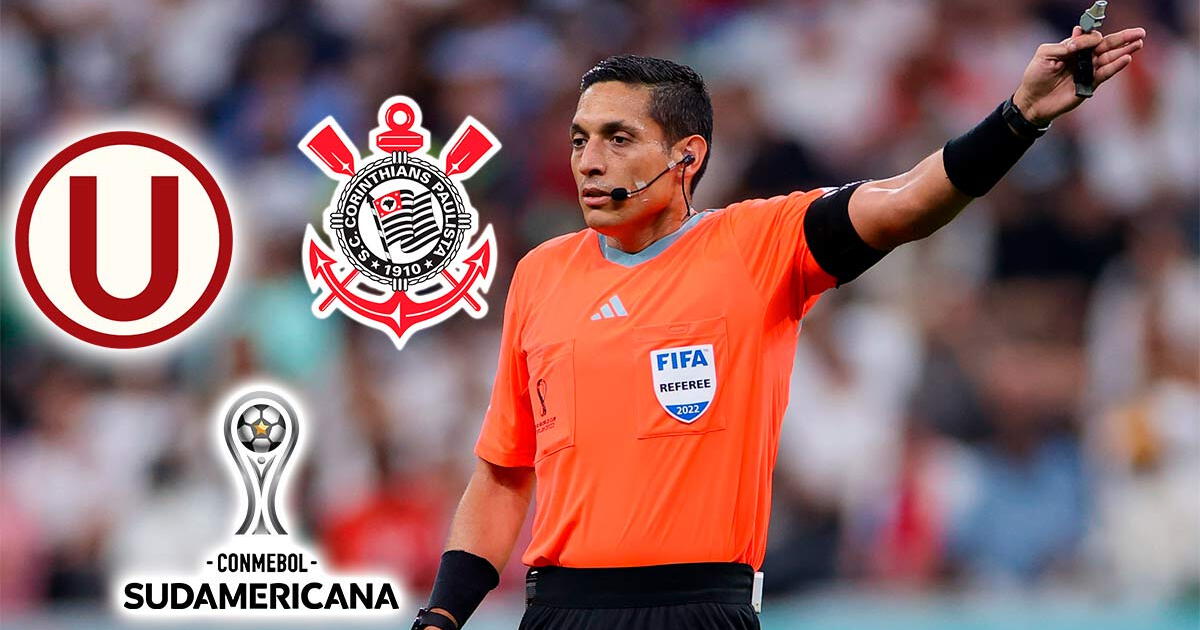 Jesús Valenzuela, el árbitro mundialista que dirigirá el Corinthians vs Universitario