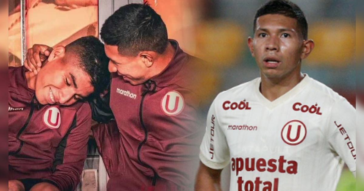 Edison Flores y su emotiva reacción al ver su foto junto a Piero Quispe