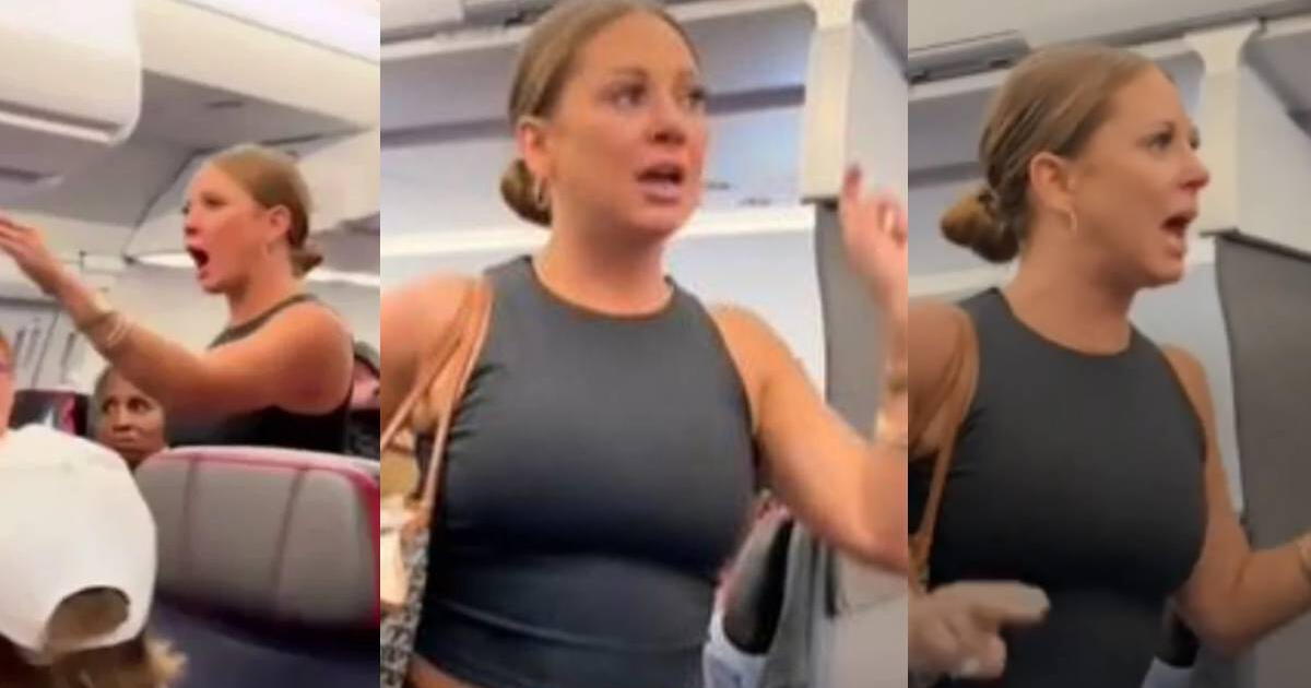 Mujer deja en 'shock' a pasajeros en vuelo tras revelar que su compañero de viaje 'no era real'