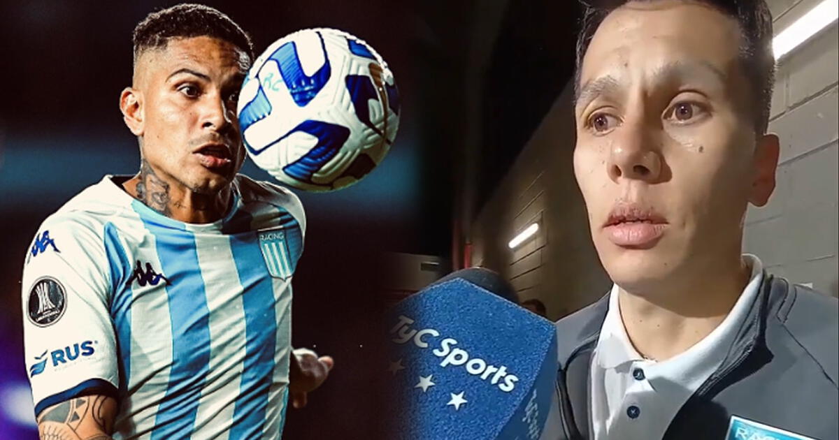 Capitán de Racing sobre la salida de Paolo Guerrero: 