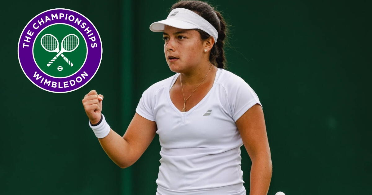 Lucciana Pérez ganó en su debut en Wimbledon Junior 2023 y accede a la segunda ronda