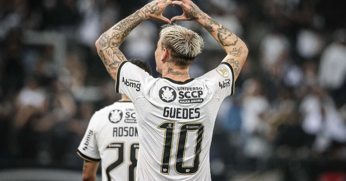 Róger Guedes: la figura de Corinthians que gana 300 mil dólares al mes y busca vencer a la 'U'