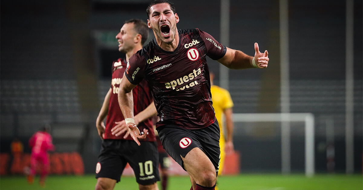 Marco Saravia y su emotiva publicación tras anotar su primer gol con la 'U': 