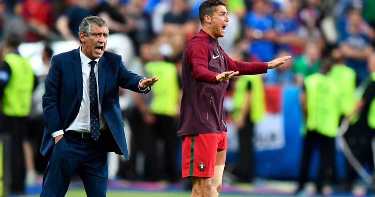 La vez que Cristiano Ronaldo se olvidó de ser jugador para lucirse como técnico de Portugal