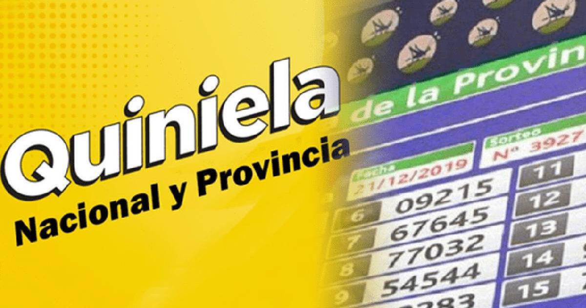 Quiniela Nacional y Provincia: mirá los números ganadores del miércoles 12 de julio
