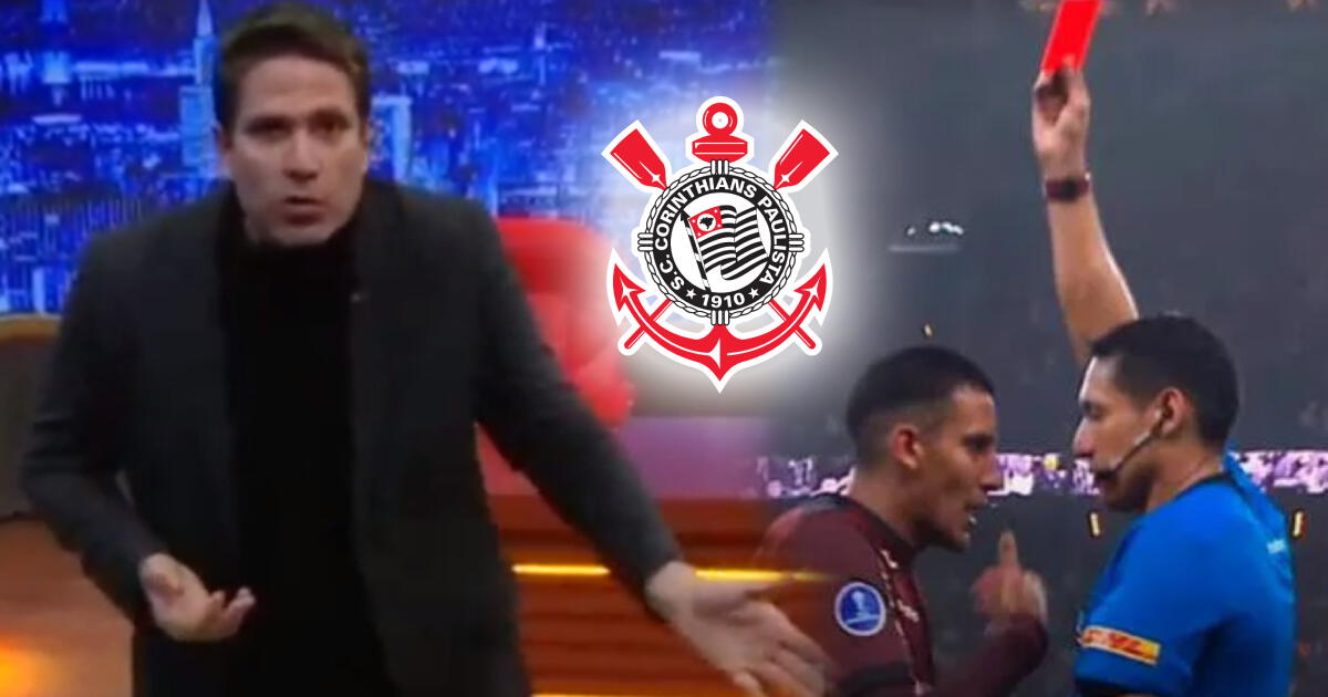 Paco Bazán explotó contra Álex Valera tras expulsión ante Corinthians: 