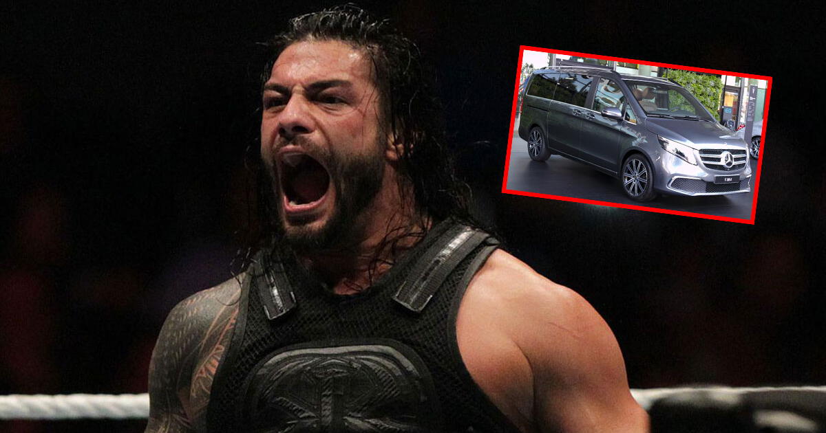 Roman Reigns, WWE champion, has an impressive car collection.