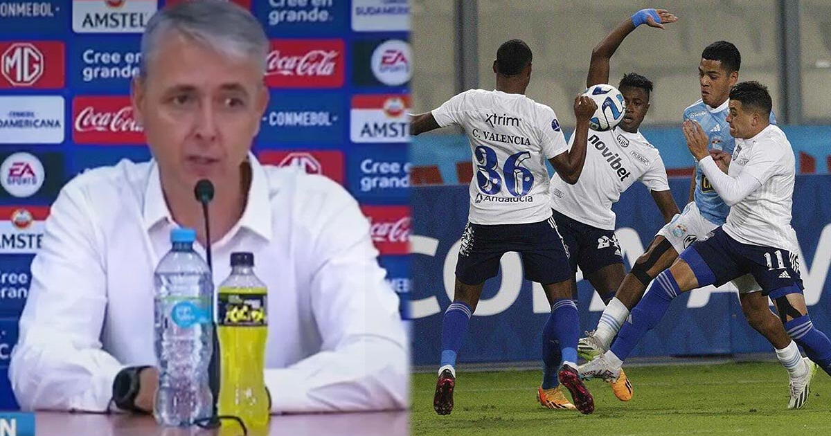Tiago Nunes lamentó la derrota ante Emelec con singular frase: 