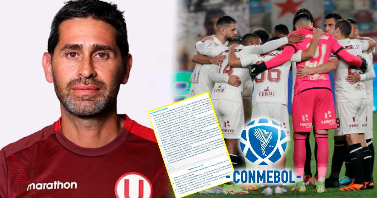 ¿Qué sanciones le impondría CONMEBOL a Universitario y Sebastián Avellino tras incidentes?