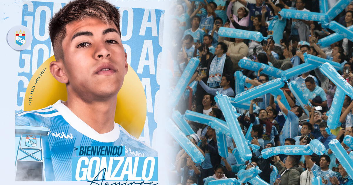 Sporting Cristal oficializó fichaje de Gonzalo Aguirre hasta junio de 2024