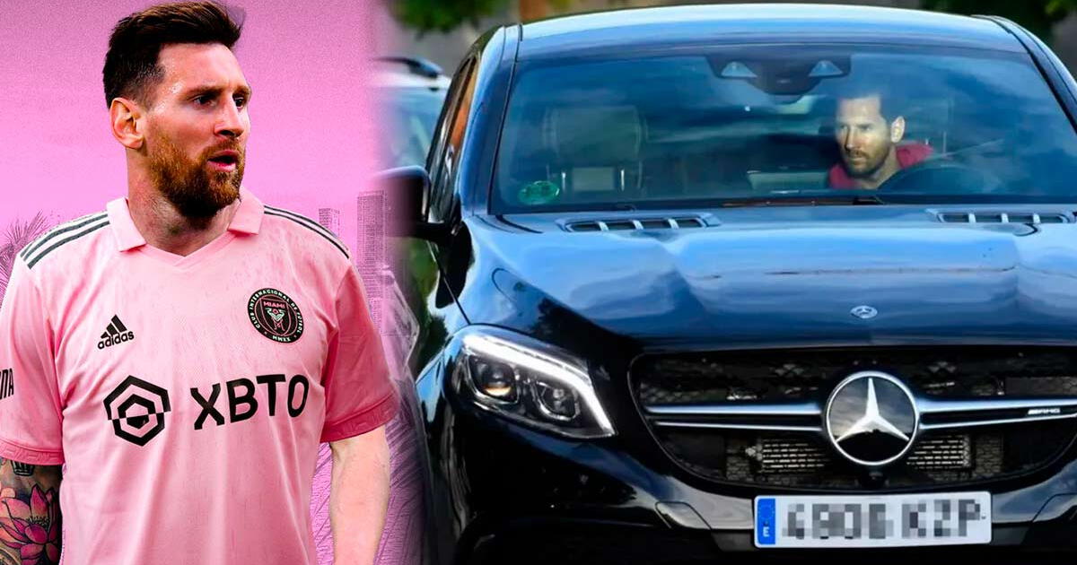 La tremenda colección de autos que llevaría Lionel Messi a Miami