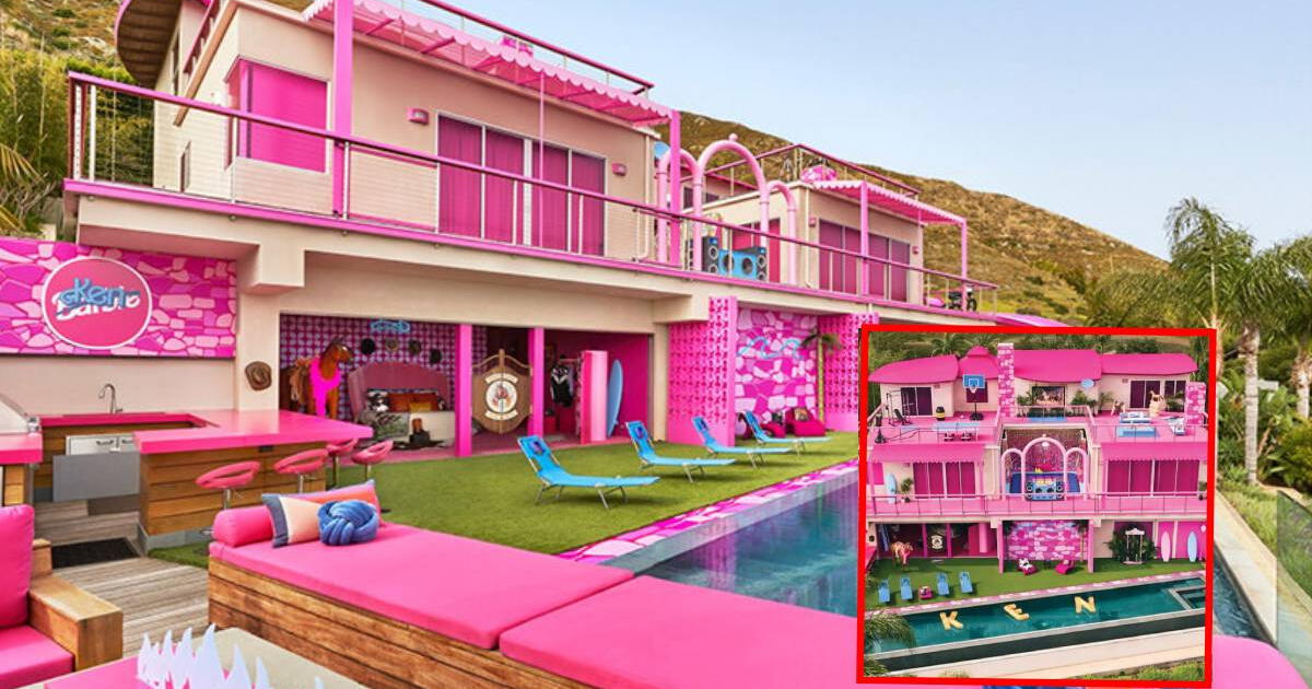 'Barbieland' en Airbnb: ¿Cómo alquilar la casa de ensueño de Barbie en Malibú?