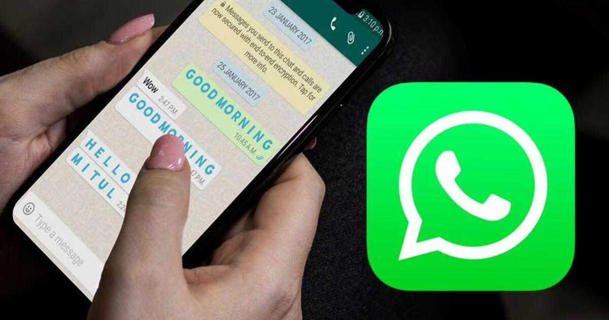 Descubre el truco para que tus mensajes en WhatsApp se vean de color celeste